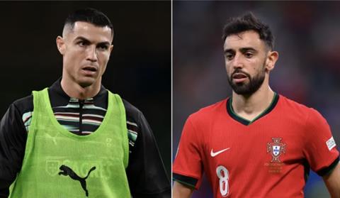 Bruno Fernandes tiết lộ điều bất ngờ về Ronaldo sau tấm thẻ đỏ
